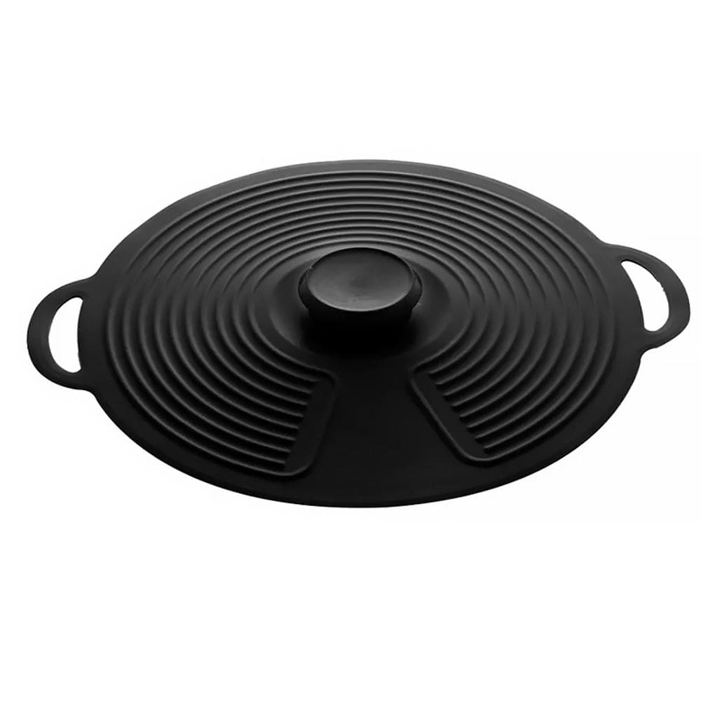 Tampa de Silicone para Panelas 27cm Preta 4909 - Lyor