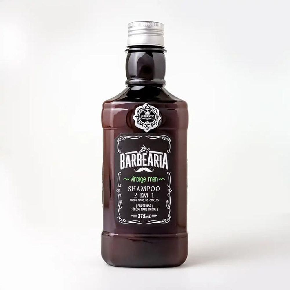 Hobety Kit Barbearia Vintage Shampoo Creme Barbear E Locao