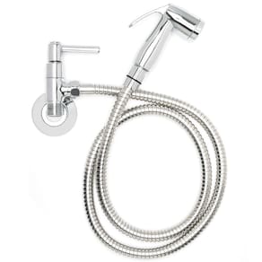 Ducha Higiênica De Metal C72 Cromada Acionamento 1/4 Volta