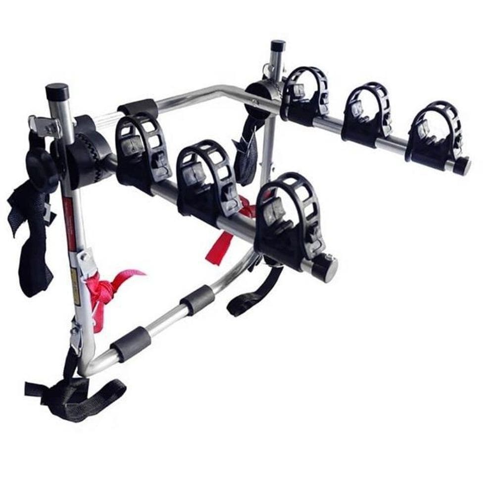 Suporte Transbike Fire 3 Bicicletas 55kg Prata