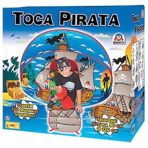Barraca Infantil Com 100 Bolinhas Toca Do Pirata - Braskit