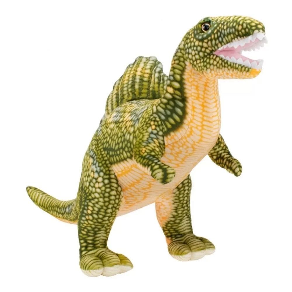 Dinossauro Verde Espinossauro 41cm - Pelúcia