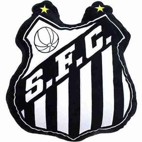 Almofada Brasão Fibra - Santos - 41X37X17Cm