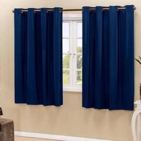 Cortina Blackout Pvc Corta 100% Luz 280Mx160m Azul Marinho