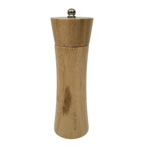 Moedor Manual de Especiarias em Bambu Triturador 16cm 317 - Infinite