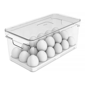 Organizador de Ovos para 36 Unid com Tampa Clear Fresh Natural OF150NT - Ou