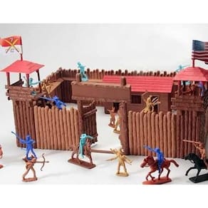 Forte Apache Batalha Jr Brinquedos Antigos Bonecos Gulliver