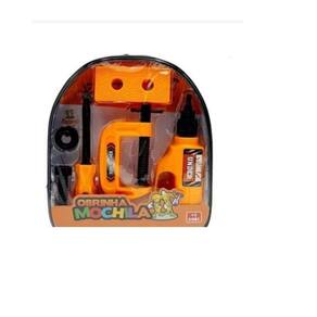 Brinquedo Kit Mochila Ferramentas Infantil Furadeira