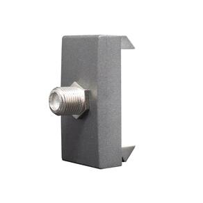 Módulo Tomada Coaxial Tv Inova Pro Class Grafite Alumbra