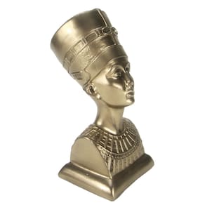 Busto Da Rainha Nefertiti Estatueta Egípcia - Egito Faraó