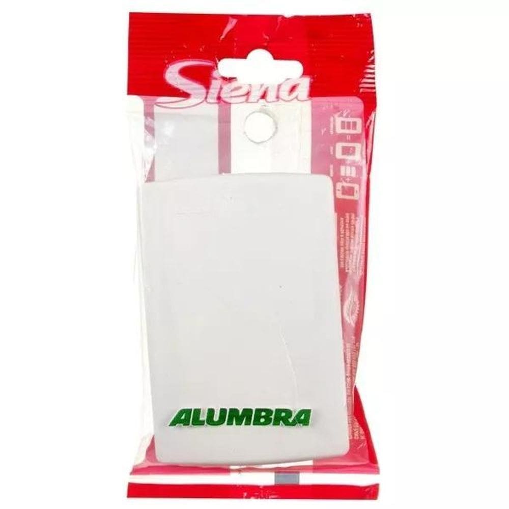 Placa 4x2 Cega Alumbra Siena Fácil