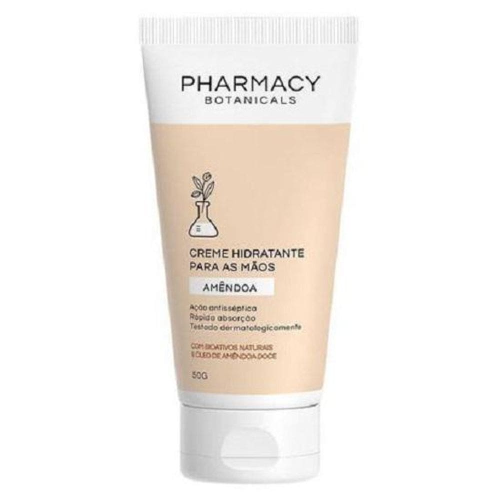 Creme De Mãos Amêndoas 50Gr - Pharmacy Botanicals