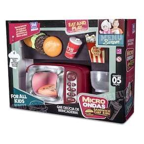 Cozinha Infantil Microondas Sandwich Chef Kids Zuca Toys