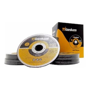 Disco Corte Super Premium 4.1/2 X 1,0  Titanium 100 Peças