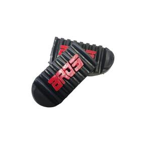 Borracha Estribo Vermelho p/ Honda Nxr 125/150 Bros