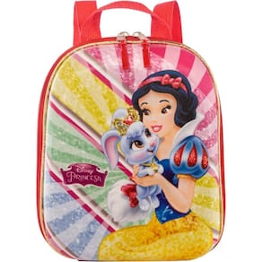 Lancheira Costas 3D Branca De Neve Impermeável Meninas