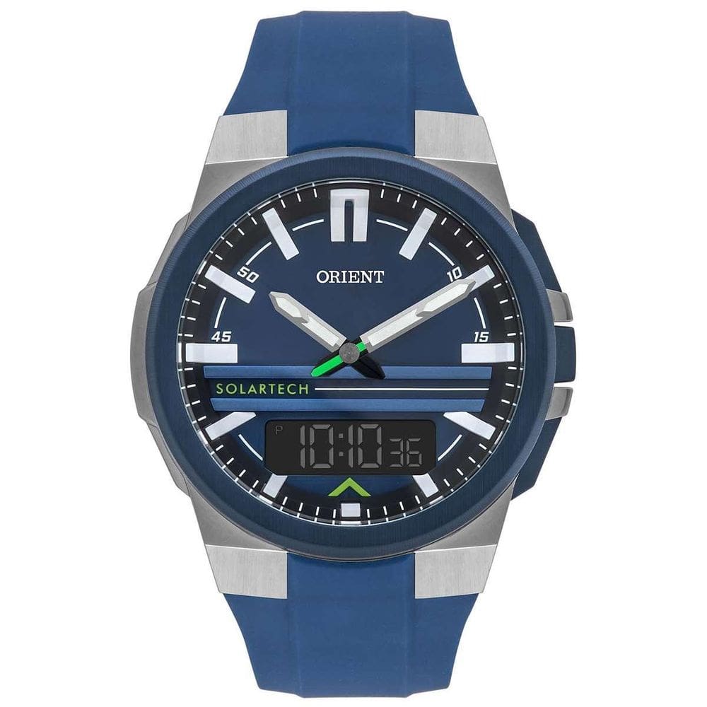 Relógio Masculino Orient Mtspa005 D1Dx Anadigi Solar