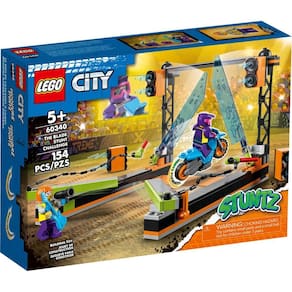 Lego City O Desafio De Acrobacias Com Laminas 60340 154Pcs