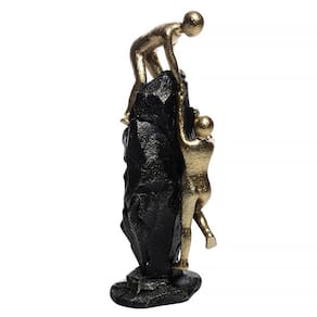 Figura Decorativa Parceria de Resina 9x9x28cm 61701 - Wolff