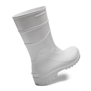 Bota Galocha Pvc Limpeza Faxina Branca Antiderrapante Bracol