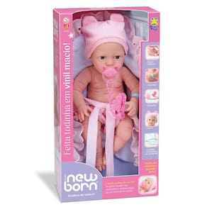 Boneca Diver New Born Acabou De Nascer Diver Toys 8182