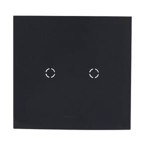 Inova Class Placa 4X4 Cega Furo Preto Ebano Fosco