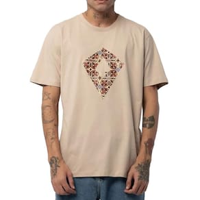 Camiseta MCD Pipa Vitral Textura SM25 Areia Catedral