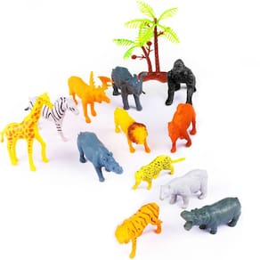 Animais Selvagens Pintura Especial Com 12