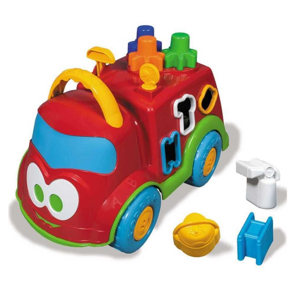 Carrinho Caminhão Bombeiro de Brinquedo Baby Land Educativo