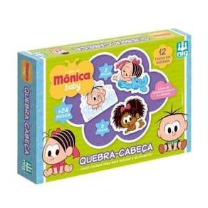 Quebra Cabeca - Turma Da Monica Baby 0796 - Nig