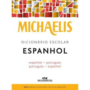 Livro Michaelis Dicionario Escolar Espanhol - 03 Ed