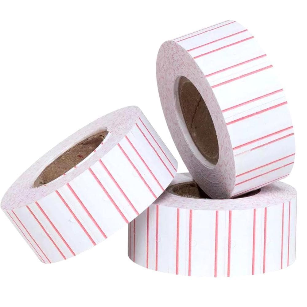 Kit 10 Rolos/3.000 Etiqueta Etiquetadora Mx5500 1,2Cmx2,1Cm