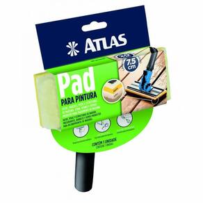Pad para Pintura Com Cabo Plático - Atlas