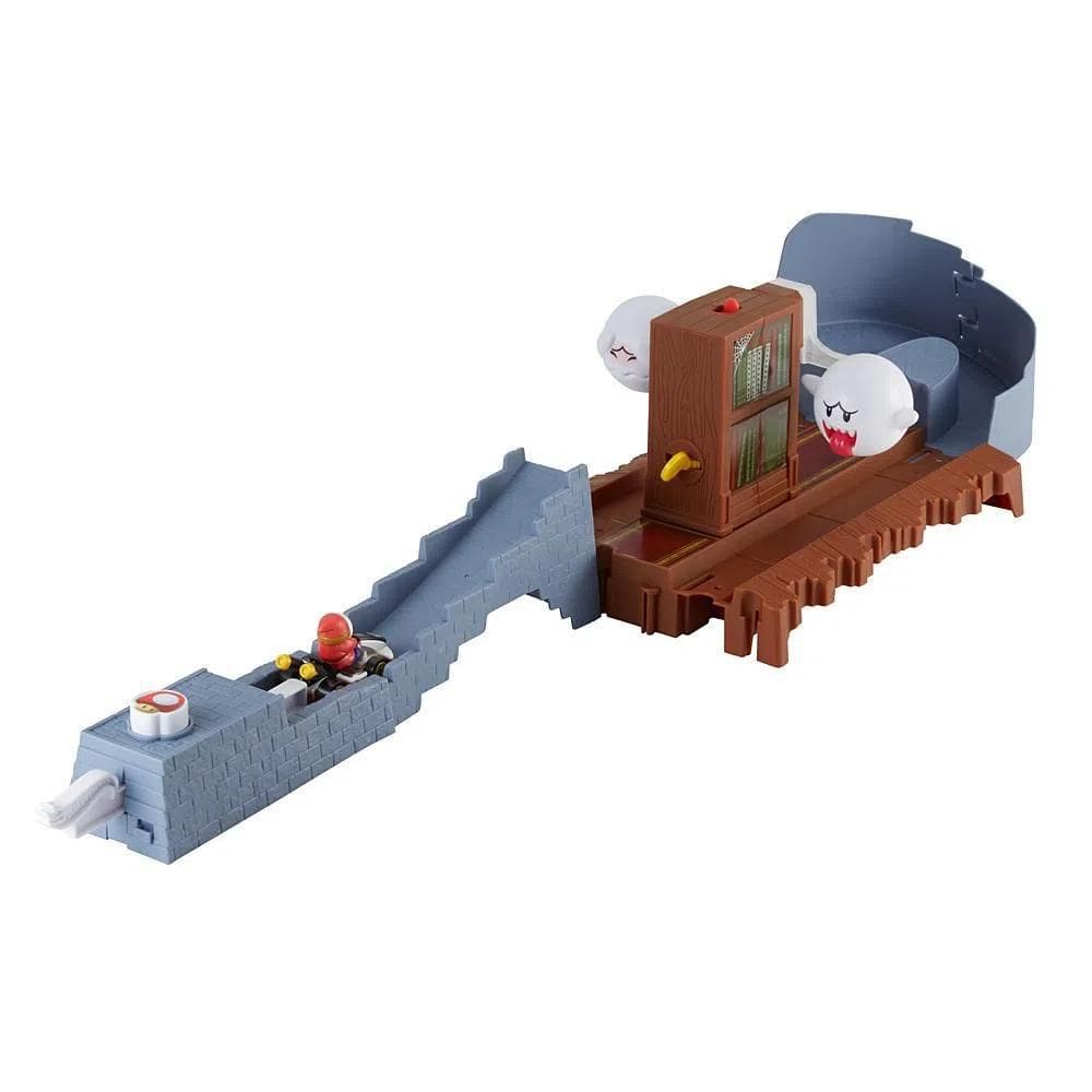 Pista Hot Wheels Mario Kart Assustadora Pista do Boo Gcp26