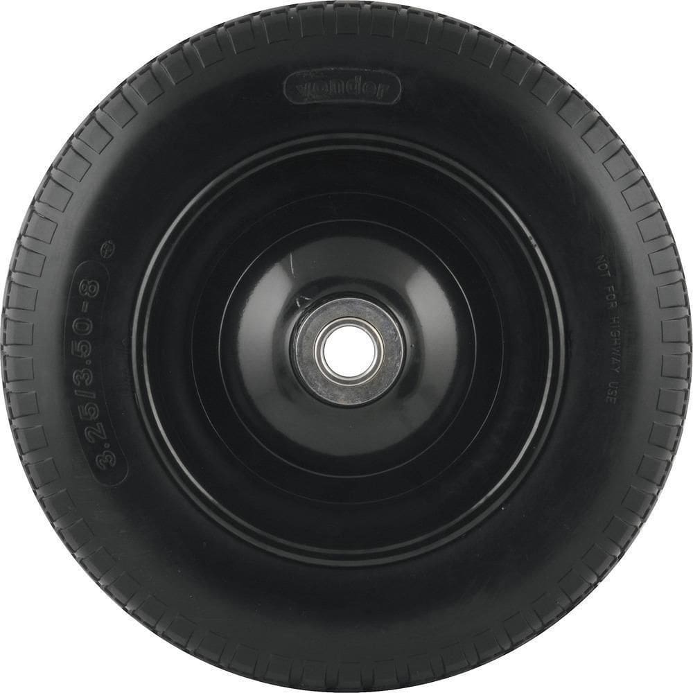 Roda Completa Com Pneu Maciço Furo De 1 - Vonder