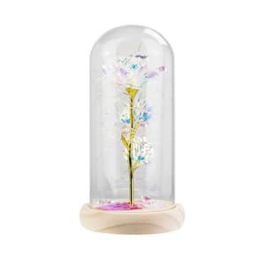 Luminária Cilíndrica Rosa/Vermelha/Branca 22cm - Luz Baixa