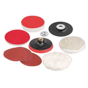 Jogo De Discos Para Lixar E Polir 4.1/2 Fixa Fácil Vonder