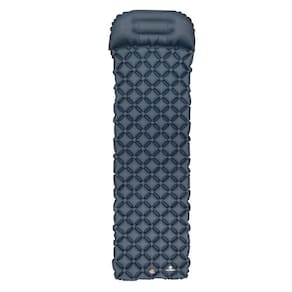 Colchonete Inflável Solteiro Guepardo Dott 1,95m x 58cm Azul