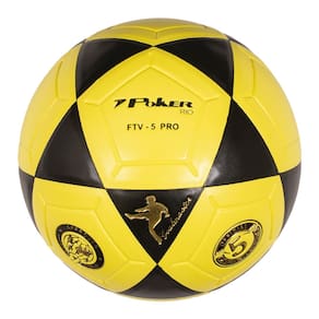 Bola De Futevôlei Poker FTV Pro Rio Amarelo