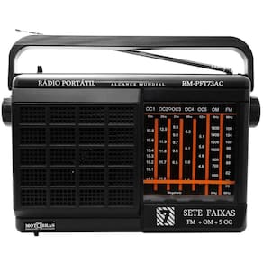 Rádio Motobrás Rm-Pft73Ac 7 Faixas Fm