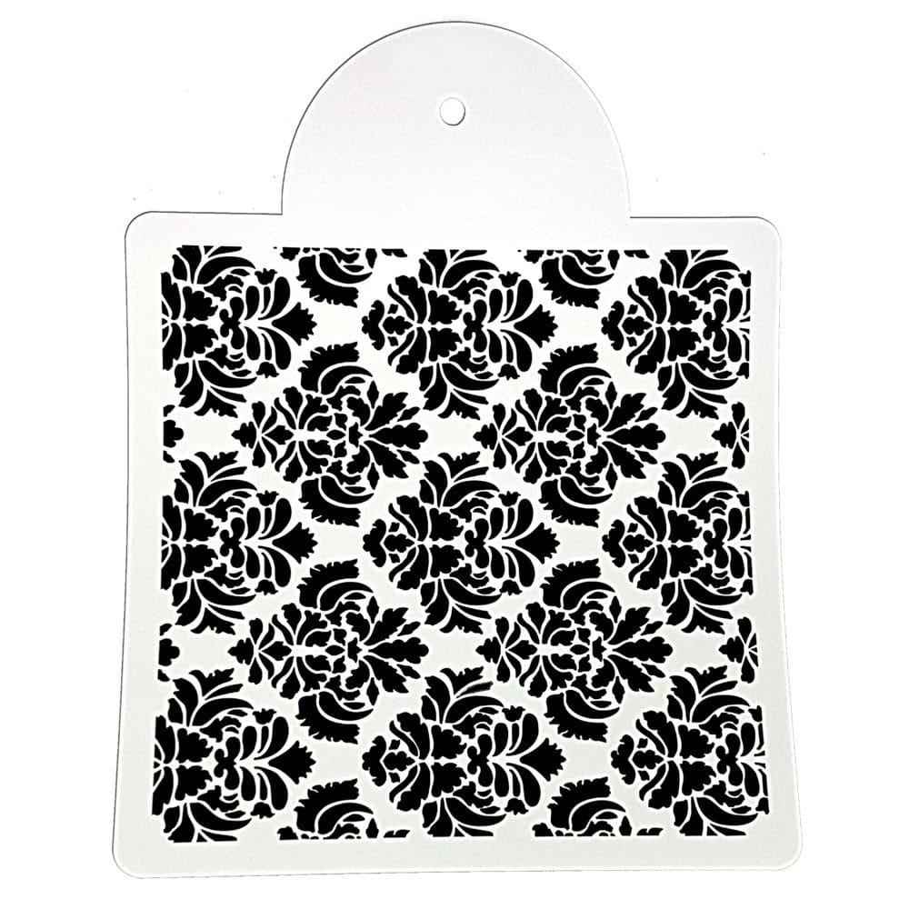 Stencil Em Plástico Alfa Plástico 17X17 Cm