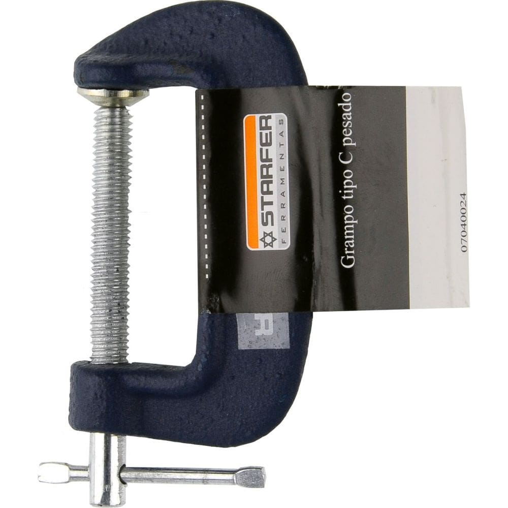 Grampo Tipo C Pesado 3 Polegadas Starfer