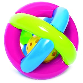 Bola Maluquinha Com Chocalho Infantil Mercotoys Ref: 269