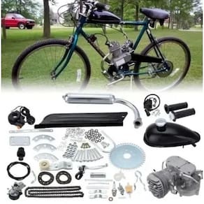 Kit Completo Motor Para Bicicleta Motorizada 80Cc