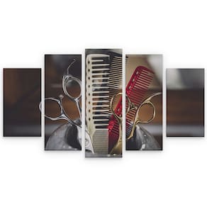 Quadro para salão de beleza 108x65cm em mdf