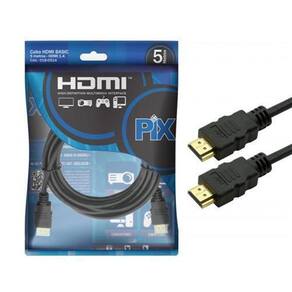 Cabo Hdmi 2.0 4K Ultra Hd 19 Pinos Pix Chipsce 5M 018-2225