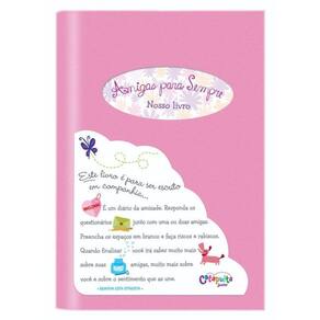 Livro Amigas Para Sempre  Capa Rosa