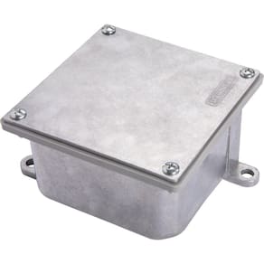 Caixa De Passagem Cp - 1515 Em Aluminio Com Tampa Reversivel