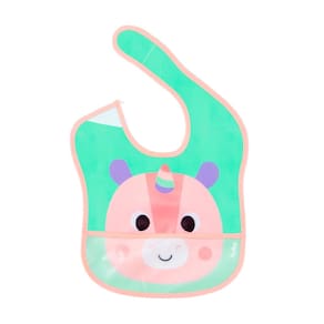 Babador Com Bolso Zoo Unicórnio- Buba