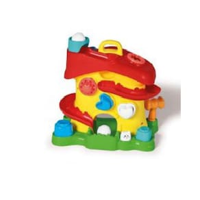 Casa de Atividades Infantil com Formas Didáticas e Bolinhas